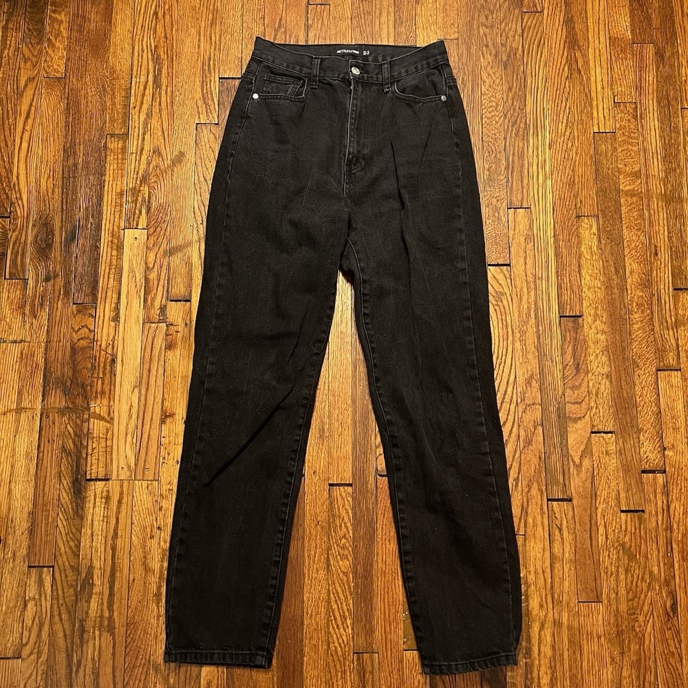 Prettylittlethings Women's Black Jeans US Size 6 UK 10 EU 38